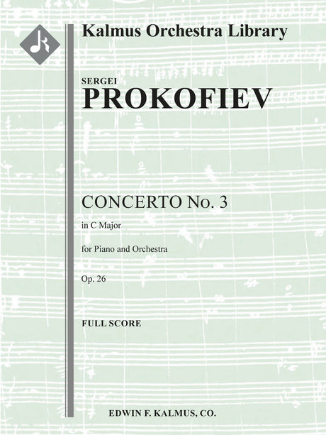 Prokofiev: Piano Concerto No. 3 in C Major, Op. 26