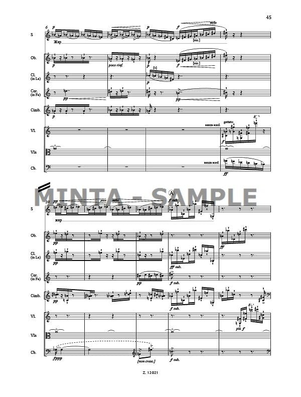 Kurtág: Messages of the Late R.V. Troussova, Op. 17