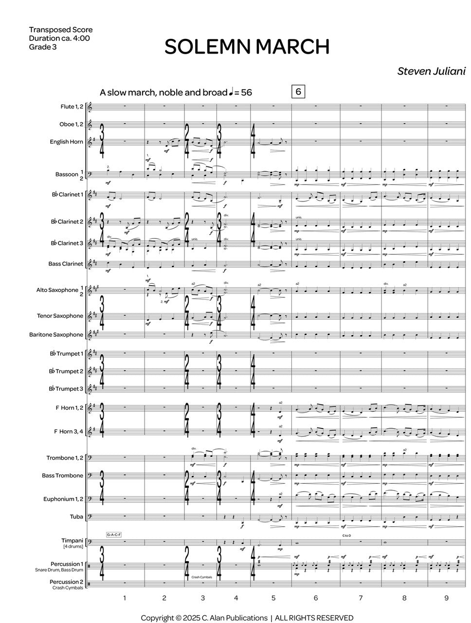 Juliani: Solemn March