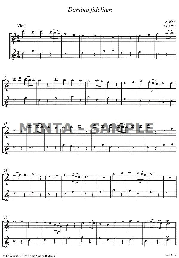 Duets for Treble Recorders