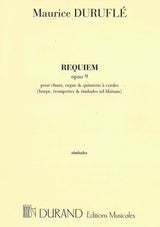 Duruflé: Requiem, Op. 9 - Reduced Orchestration