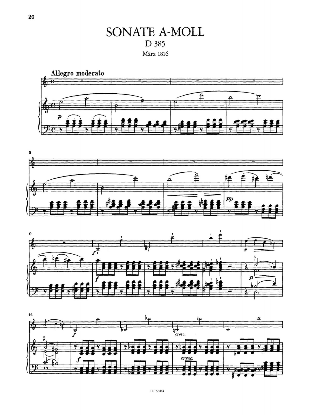 Schubert: Violin Sonatas