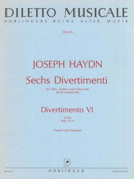 Haydn: Divertimento in D Major, Hob. IV:11