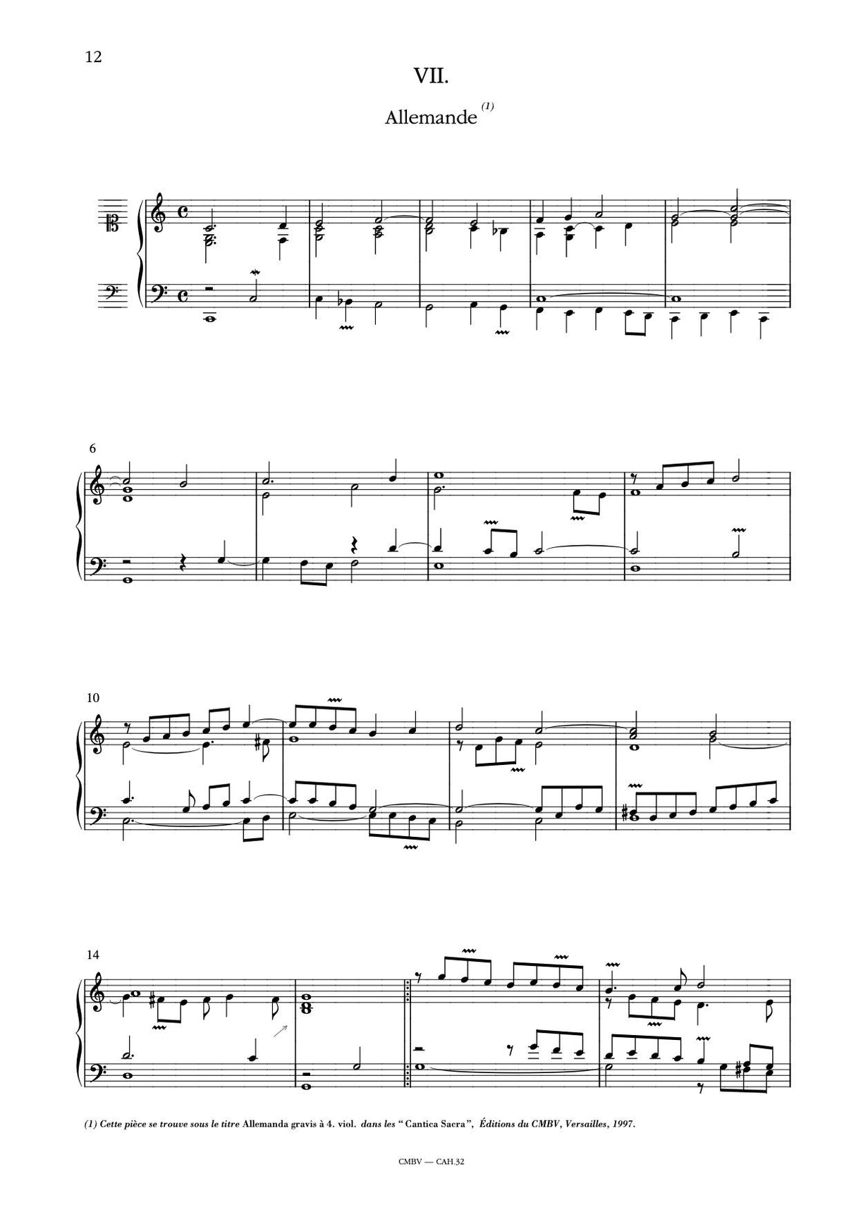 Du Mont: Original Pieces for the Piano