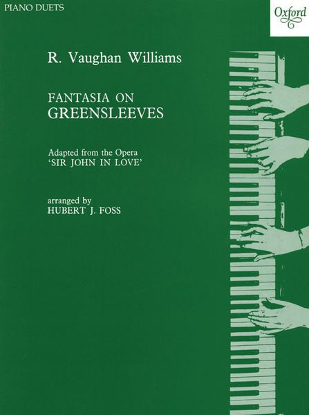 Vaughan Williams: Fantasia on Greensleeves (arr. for piano 4-hands)