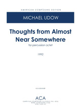 Udow: Thoughts from Almost Near Somewhere