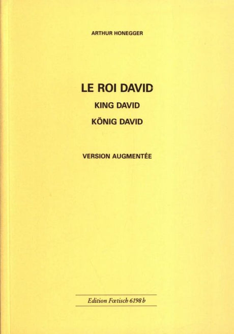 Honegger: Le Roi David