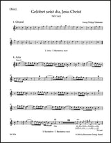 Telemann: Gelobet seist du Jesu Christ, TWV 1:612