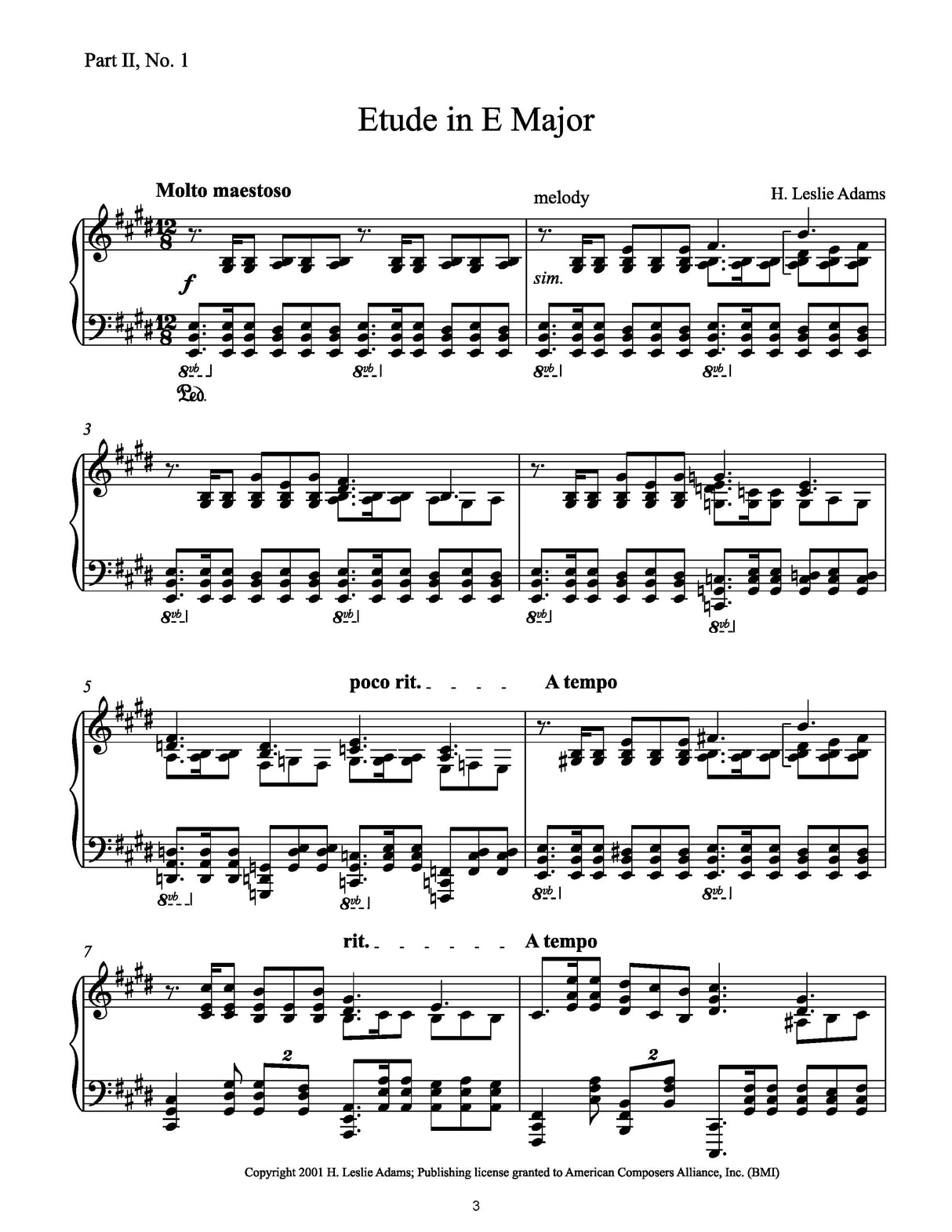 Adams: Etudes for Piano - Volume 2 (Nos. 13-24)