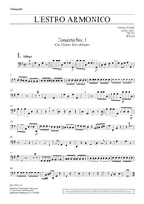 Vivaldi: L'Estro Armonico, RV 310, Op. 3, No. 3