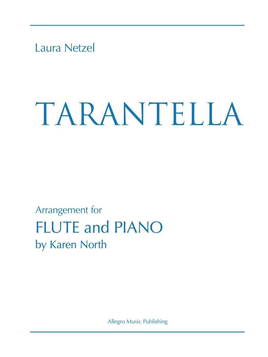 Netzel: Tarantella (arr. for flute & piano)