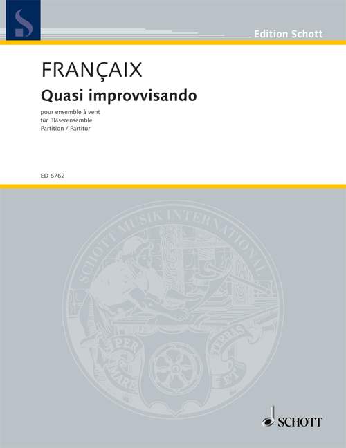 Françaix: Quasi improvvisando