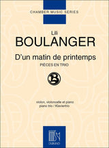 L. Boulanger: D'un matin de printemps (arr. for piano trio)