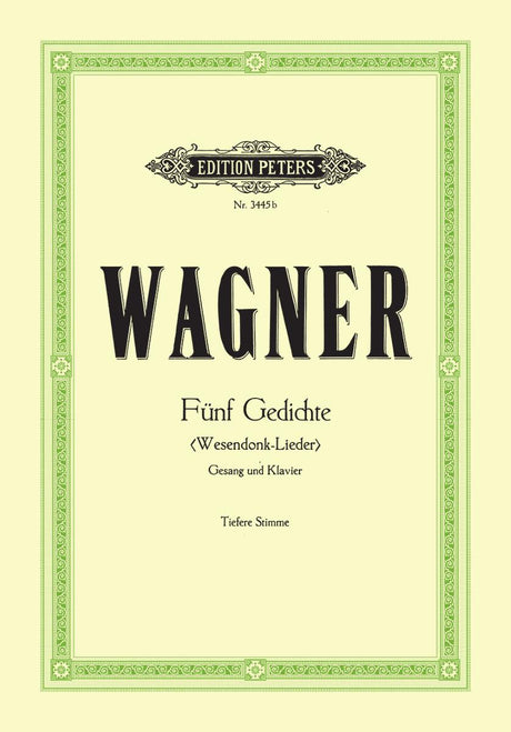 Wagner: Wesendonck Lieder, WWV 91