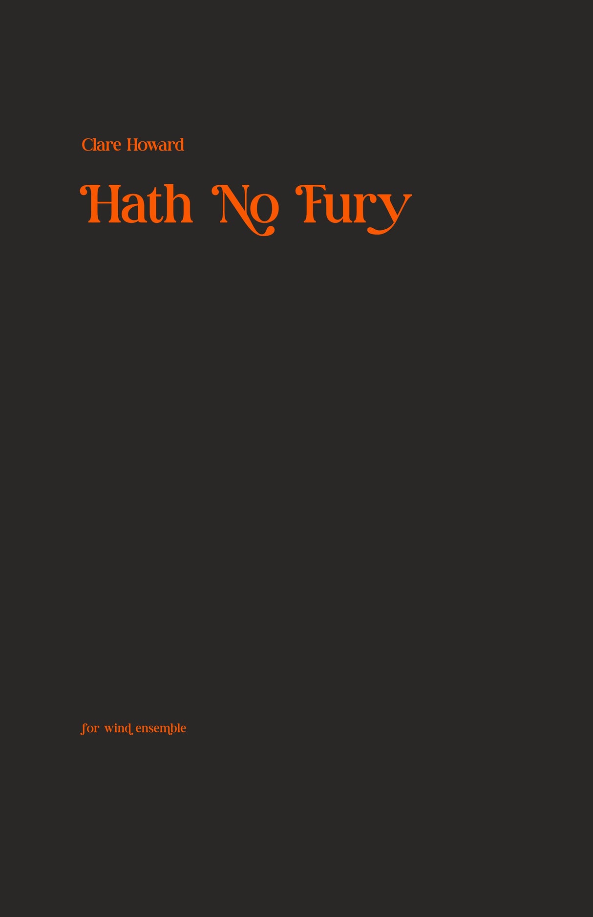 Howard: Hath No Fury