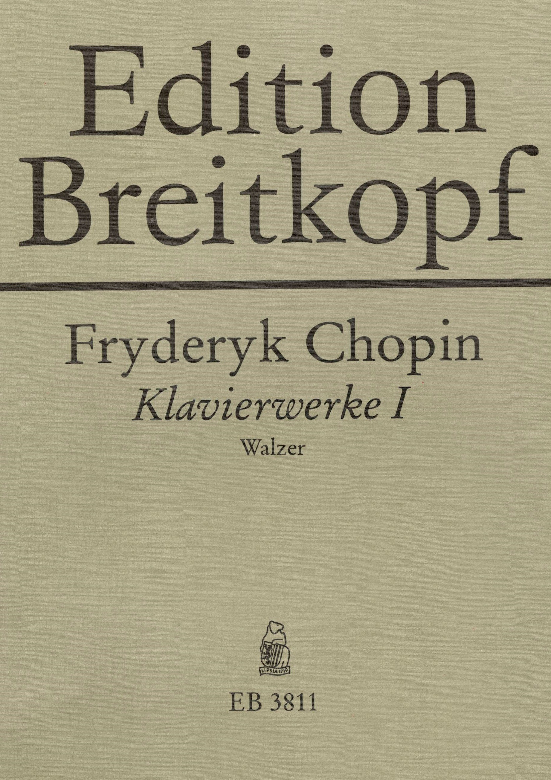 Chopin: Piano Works - Volume 1 (Waltzes) – Ficks Music