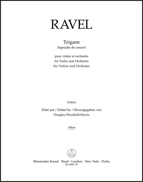 Ravel: Tzigane