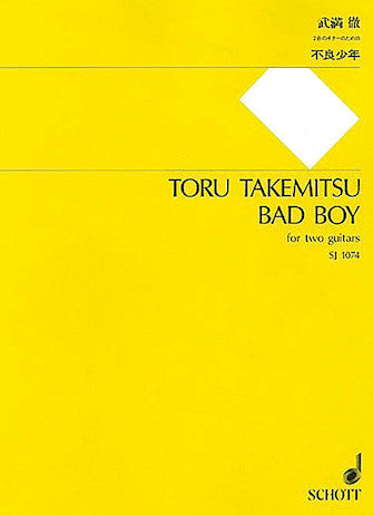 Takemitsu: Bad Boy (arr. for 2 guitars)