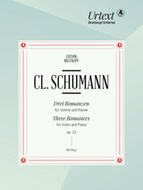 Cl. Schumann: 3 Romances, Op. 22
