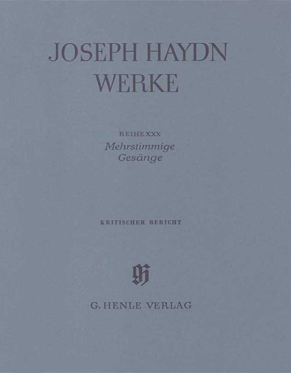 Haydn: Songs for several voices