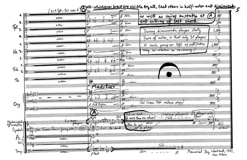 Bolcom: Fanfare - Converging on the Mountain
