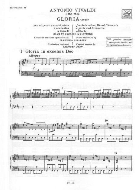 Vivaldi: Gloria, RV 589