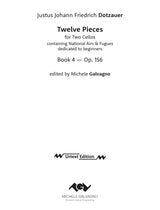 Dotzauer: Twelve Pieces, Op. 156 (Book 4)