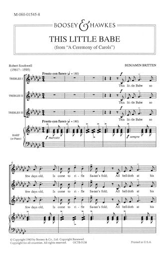 Britten: This Little Babe from "A Ceremony of Carols"