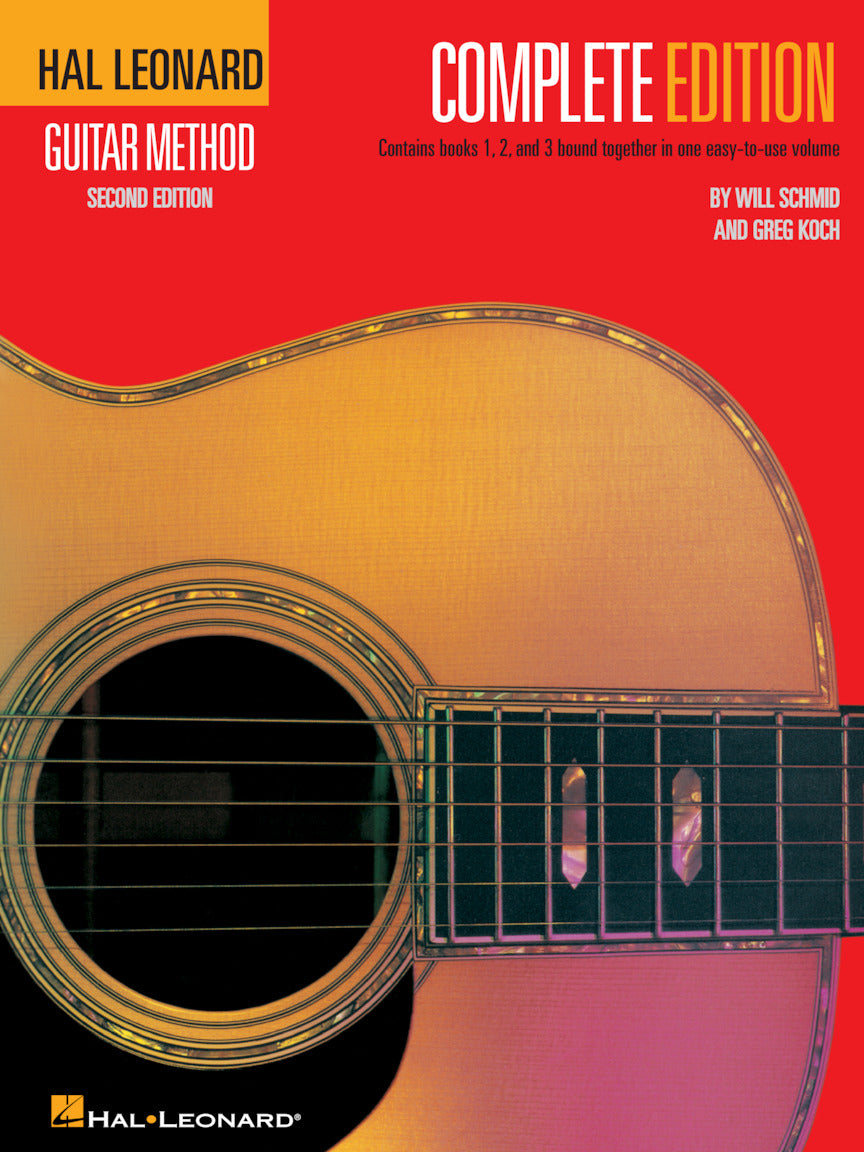Hal Leonard Guitar Method – Complete Edition (Books 1-3)