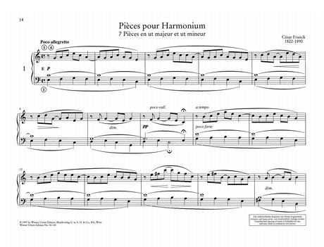 Franck: L'Organiste - Pièces pour Orgue ou Harmonium