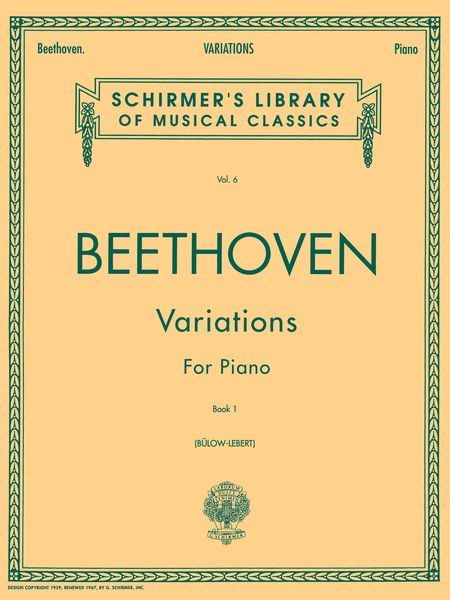 未使用・未開封品)Beethoven;Piano Variations [CD] CD 【未開封