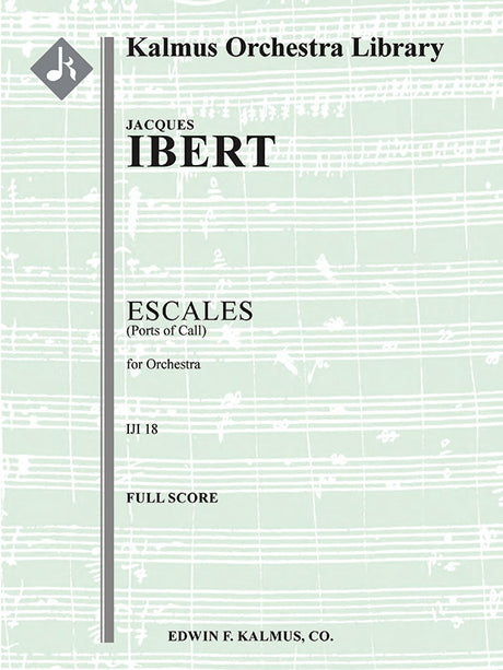 Ibert: Escales