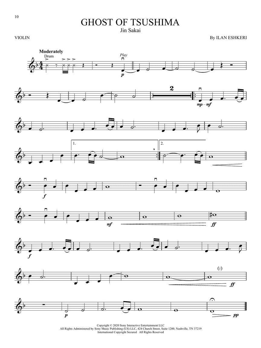 Popular Video Game Music - Violin