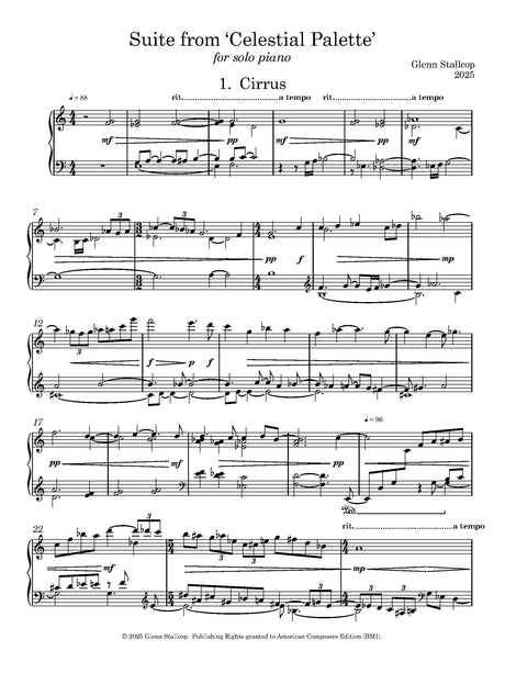 Stallcop: Suite from 'Celestial Palette'