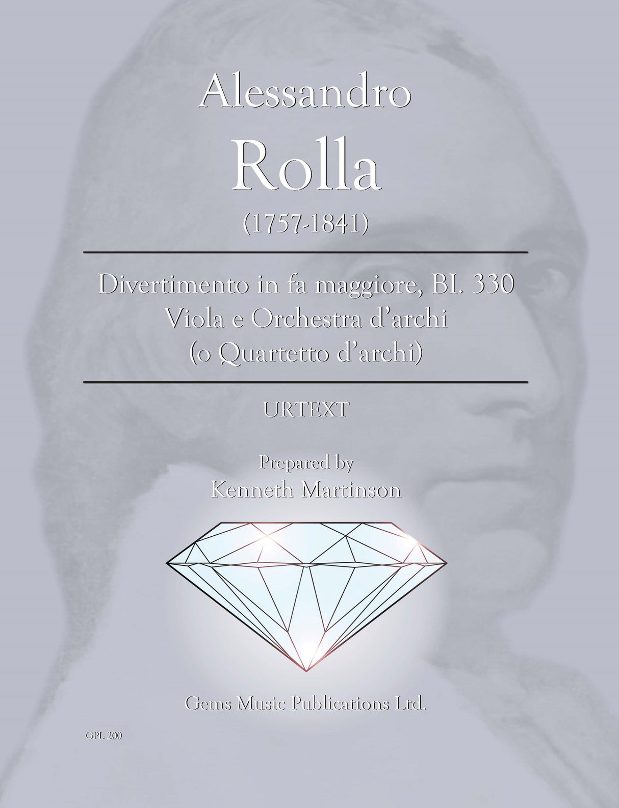 Rolla: Divertimento in F Major, BI. 330