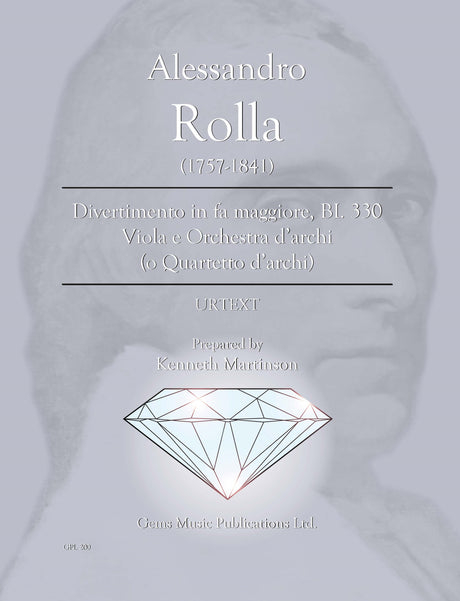Rolla: Divertimento in F Major, BI. 330