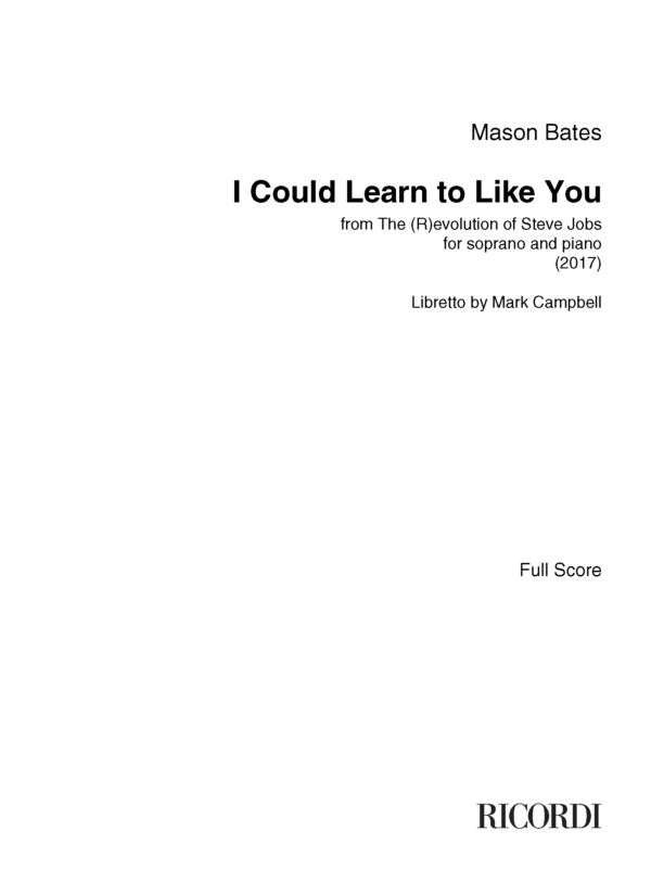 Bates: I Could Learn to Like You