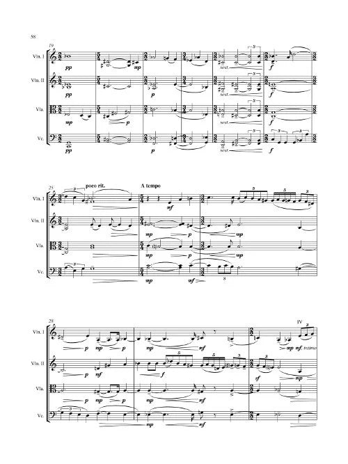 Kernis: String Quartet No. 3 ("River")