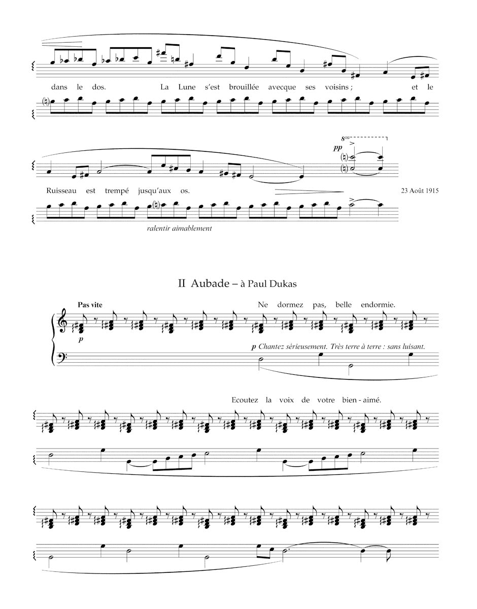 Satie: Avant-dernières pensées – Ficks Music