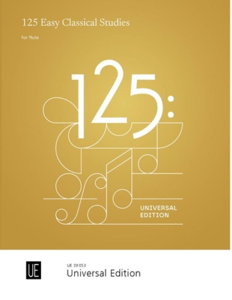 125 Easy Classical Studies for Flute