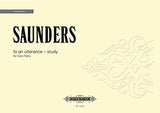 Saunders: to an utterance - study