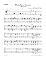 Schütz: Musikalische Exequien