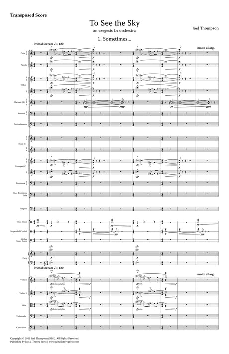 Thompson: To See The Sky