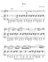 Barnes: Busy (Version for Soprano Sax & Piano)