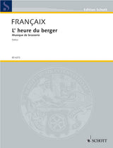Françaix: L'heure du berger (arr. for wind octet & piano)