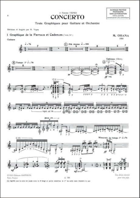 Ohana: Guitar Concerto