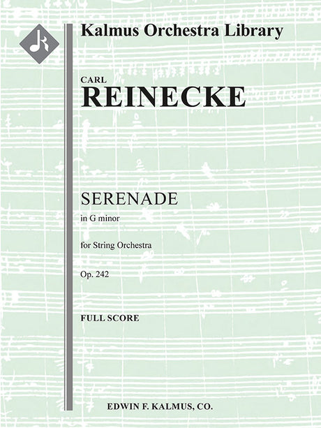 Reinecke: Serenade in G Minor, Op. 242