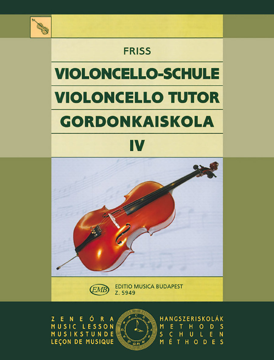 Cello Tutor - Volume 4
