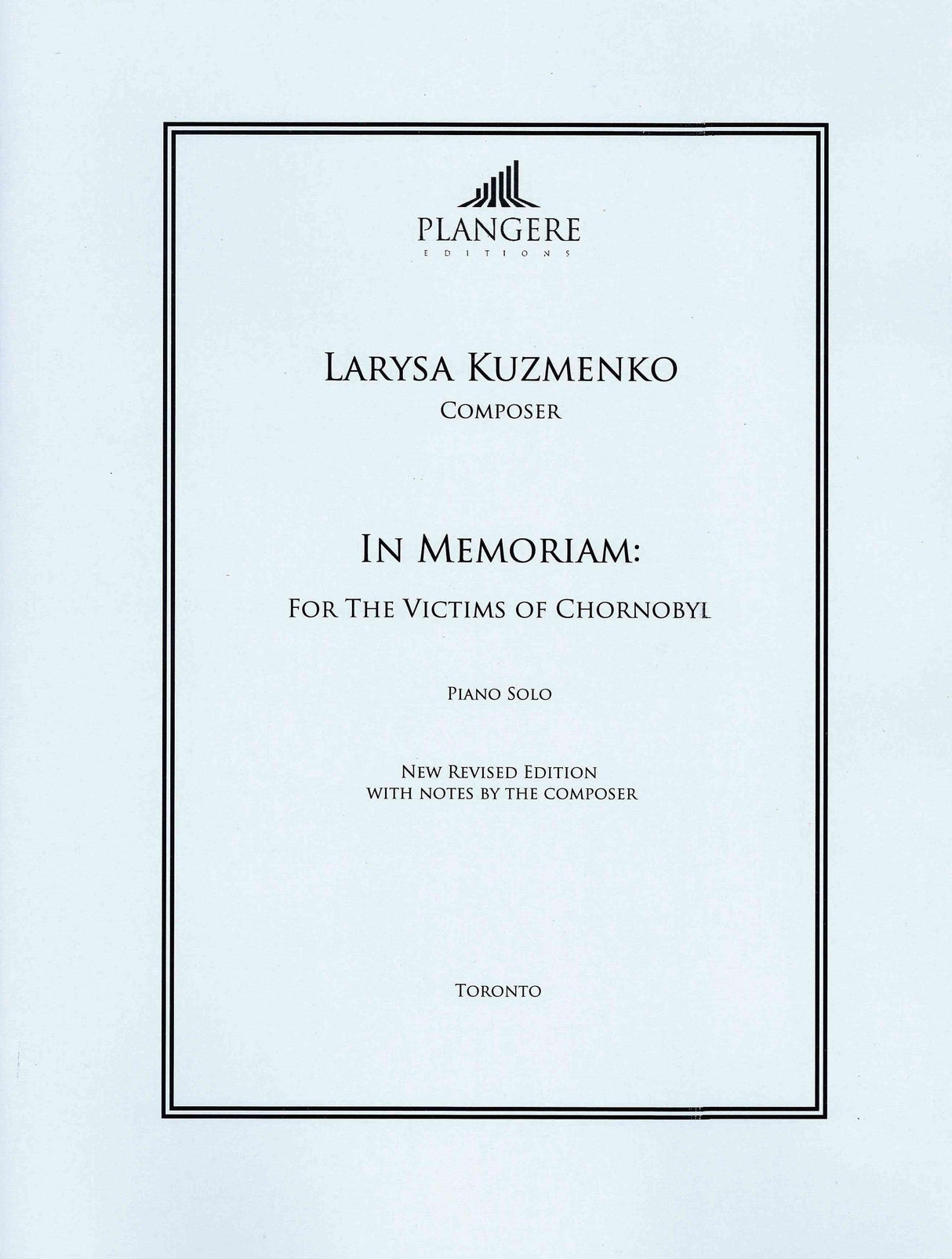 Kuzmenko: In Memoriam - for the Victims of Chernobyl