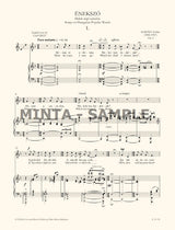 Kodály: Énekszó, Op. 1